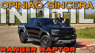 Ford RANGER RAPTOR Picape INÚTIL Ou seria a MELHOR Preço consumo desempenho Avaliação completa [upl. by Marnie770]