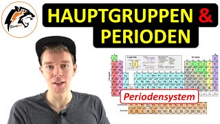 Hauptgruppen amp Perioden im Periodensystem  Atomaufbau amp Valenzelektronen [upl. by Kraska]