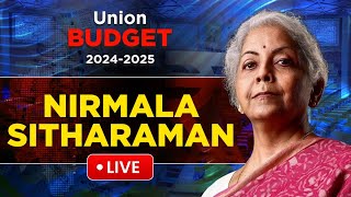 Budget 2024 LIVE Finance Minister Nirmala Sitharaman Presents Union Budget 2024  Budget Speech [upl. by Ahsatsana]