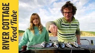 Simple Grilled Mackerel amp Cuttlefish Recipe  Hugh FearnleyWhittingstall [upl. by Alegnatal]