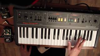 80s Synth Sounds from the Roland RS09 Analog Synth Stereo [upl. by Nagud553]