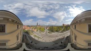 Valborg Uppsala timelapse Carolina Rediviva VR360 [upl. by Auqkinahs]