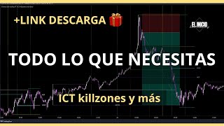 EL MEJOR INDICADOR PARA TRADINGVIEW SESIONES APERTURAS MAXIMOS Y MINIMOS [upl. by Hannahc]