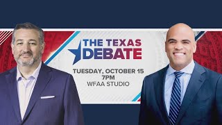 The Texas Debate  Cruz Allred campaigns ramp up ahead of early voting [upl. by Bohannon]