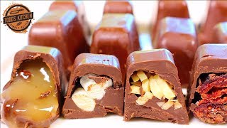 How to make ICE CUBE TRAY CHOCOLATES  Recipe [upl. by Mihsah]