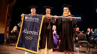 Wharton MBA for Executives San Francisco Graduation Ceremony 2016 [upl. by Anerbas]