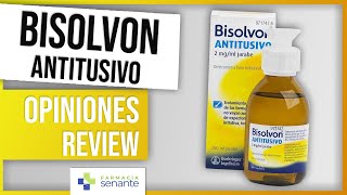 BISOLVON ANTITUSIVO Opiniones ✨Jarabe Bisolvon Antitusivo Prospecto 😍 FARMACIA SENANTE [upl. by Chiles]