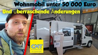 CLEVER DUO 540 und andere NEUIGKEITEN zu CLEVER VANS  CMT 2024  WOHNMOBIL unter 50 000 Euro [upl. by Eiramanna]