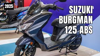 2025 New Scooter Suzuki Burgman 125 Abs Review [upl. by Gerhan]