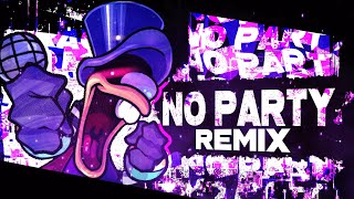 No Party Remix  Friday Night Funkin Marios Madness V2 [upl. by Kolnick16]