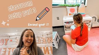 classroom setup part 3  second year kindergarten teacher [upl. by Ruamaj]