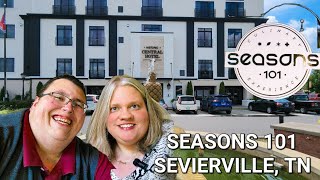 Seasons 101 Downtown Sevierville Tennessee Upscale Dining In The Great Smoky Mountains [upl. by Ahsyla]