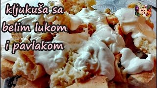 KLJUKUŠA SA BELIM LUKOM I PAVLAKOM  Vegetarian Gurman [upl. by Notniuqal]