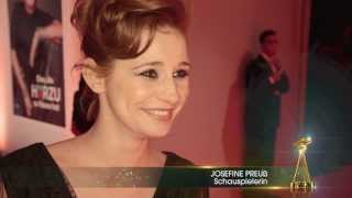 Josefine Preuß im Interview  GOLDENE KAMERA 2014 [upl. by Peck]