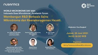 World Microbiome Day 2021  Indonesia Goes Microbiome  Academic Forum [upl. by Danita298]