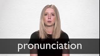 How to pronounce PRONUNCIATION in British English [upl. by Tenrag]