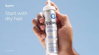 How to Use Mens Rogaine® Foam [upl. by Ramirol]