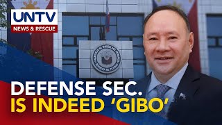 CA confirms Gibo Teodoro as Defense Secretary [upl. by Ellennej]