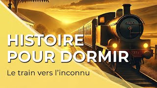 Histoire apaisante pour sendormir  Adultes 🚂💤  Le train vers linconnu  40 min  Voix homme [upl. by Glennon]