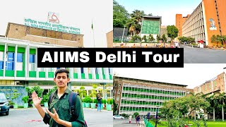 AIIMS Delhi Tour  AIIMS Delhi Vlog  Nomadic Muzammil [upl. by Aifas]