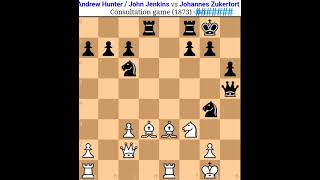 Andrew and Jenkins vs Johannes Zukertort zukertort chess gameall famous chess games zukertort [upl. by Satterlee214]