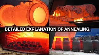 Detailed Explanation Of Annealing Heat Treatment  Process Furnace Stages Types etc [upl. by Wurtz]