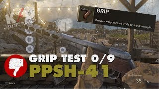 CoD WW2 PPSH Grip Attachment  Recoil Test Is it worth it Response to TheXclusiveAce [upl. by Ninazan]