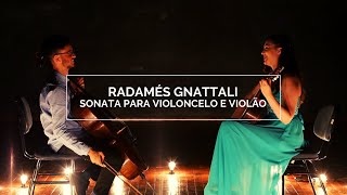 Radamés Gnattali Sonata for Cello and Guitar  GuerraCorreia Duo [upl. by Vitoria]