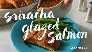 Sriracha Glazed Salmon recipe [upl. by Oly57]