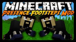 Minecraft Mod Review PRESENCE FOOTSTEPS Major Sound Enhancements [upl. by Kidder]