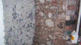 replastering old stone work by mac plastering services belfast [upl. by Lu704]