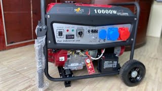 XLNT 10000w petrol generator installation [upl. by Danaher]