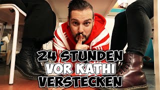 24 STUNDEN VOR KATHI VERSTECKEN CHALLENGE Eva prankt Kaan heftig [upl. by Rehpotsyrhc318]