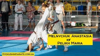 Melnychuk Anastasia Vinnitsa aka  Pelikh Maria Dnepr Open Ukrainian Championship 2016 [upl. by Venu]