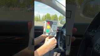 Driving with a barcode scanner [upl. by Waite]