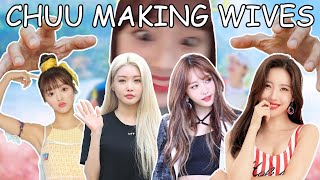 Chuu Making Wives Out Of Sunmi Chung Ha Hani and Yooa on Running Girls [upl. by Moretta]