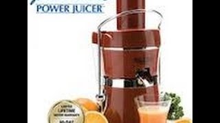 Jack LaLanne Power Juicer Express Review [upl. by Eusoj438]