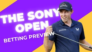 Sony Open Picks amp Predictions Best Bets Bombs amp Bargains ⛳️ [upl. by Yerffoej956]