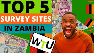 How To Make Money In Zambia For Free Online 5 Legit Paying Websites [upl. by Ninos]