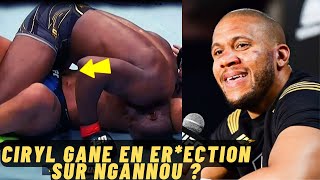 Ciryl Gane en erection pendant son fight contre Francis Ngannou [upl. by Mauri850]