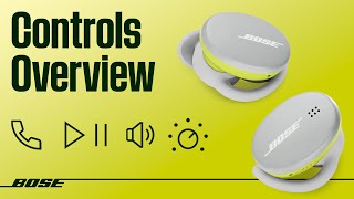 Bose Sport Earbuds – Controls Overview [upl. by Merralee]