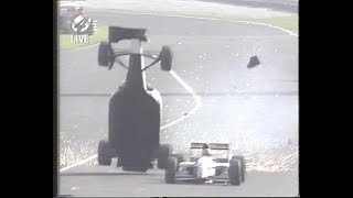 Big crash Christian Fittipaldi Monza 1993 [upl. by Mikiso]