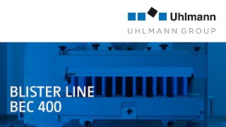 Uhlmann Blister line BEC 400 [upl. by Olecram]