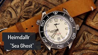 Heimdallr Sea Ghost  Best Titanium diver under 300  Full review [upl. by Dynah416]