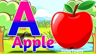 A for apple  अ से अनार  abcd  phonics song  a for apple b for ball [upl. by Lowery]