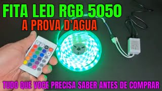 FITA LED RGB 5050 A PROVA DAGUA  TUDO QUE VOCE PRECISA SABER ANTES DE COMPRAR EDCRIPTOGRAFIA [upl. by Stempson585]