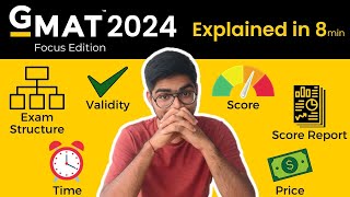 GMAT Focus Edition 2024 Explained in 8 minutes  GMAT vs GMAT Focus Edition  Pratik Joshi [upl. by Fulmis]