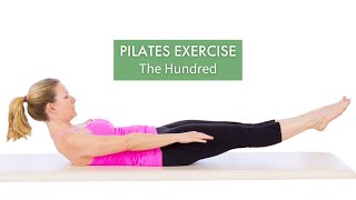 Pilates Exercise The Hundred  Pilates Anytime [upl. by Revert260]