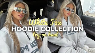 WHITEFOX TRYON HAUL loungewear collection for FALL 🍂 [upl. by Lehsreh]