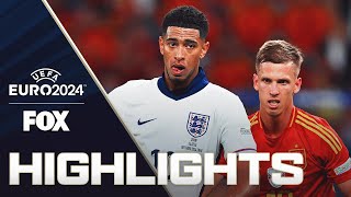 Spain vs England Highlights  UEFA Euro 2024  Final [upl. by Staal]